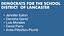 Image of Lancaster Democrats on Behalf of School Board Candidates